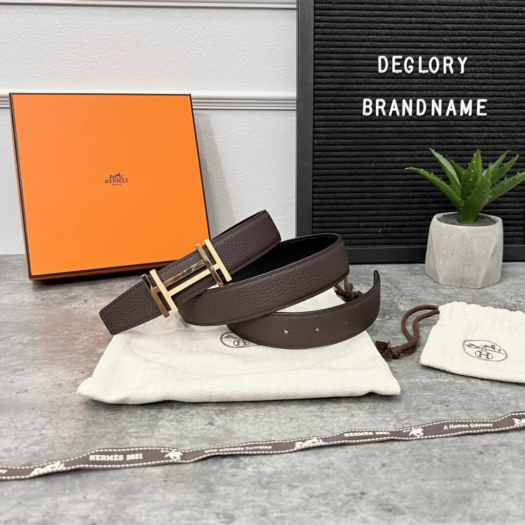 ขายเข็มขัด Hermés H reversible belt size 90 Full Box ปี2020